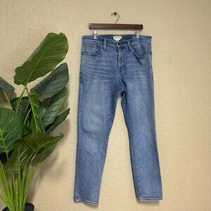 Madewell Mens Athletic Slim Authentic Flex Jeans Bleecker Wash Size 35/32
